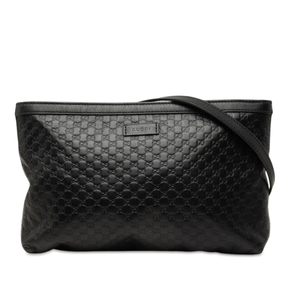 Pre-Loved Gucci Microguccissima Crossbody